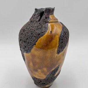 Golden Badlands - Nature Inspired Porcelain Vessel