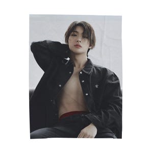 Ateez Mingi Hot & Sexy Blanket, Ateez Wooyoung, Ateez Will To Power, Ateez Concert, Ateez Towards The Light