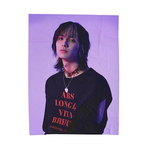Xdinary Heroes Jooyeon Photo Blanket, Xdinary Heroes Blanket, Xdinary Heroes Kpop Blanket, XDH World Tour, XDH 2015