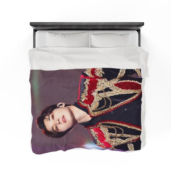 Wonwoo Prince Outfit Blanket, Seventeen Blanket, Kpop Blanket