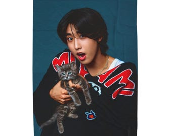 スンミン写真ブランケット、Stray Kidsブランケット、Kpopブランケット 