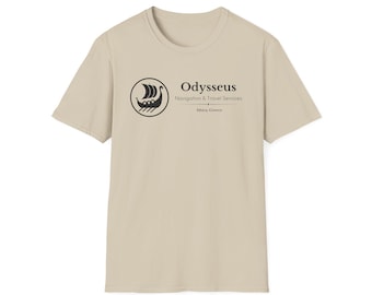 Camiseta de la Agencia de Viajes Odiseo - Camiseta de mitología griega para profesores de inglés - Regalo literario de La Odisea