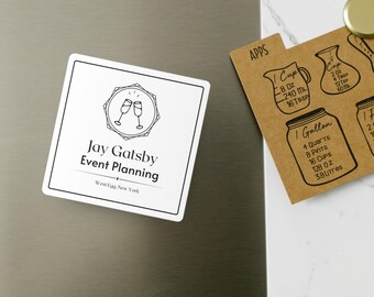 Imán para planificación de eventos de Jay Gatsby - Decoración del aula de El Gran Gatsby - Humor literario para profesores de inglés