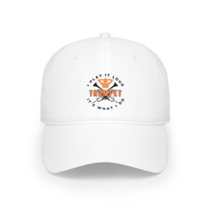 I Play It Loud (Trumpet) Low Profile Baseball Cap