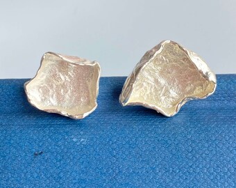 Eenvoudige alledaagse statement-oorbellen, sierlijke S925 massief verzilverde begaafde sieraden, bokscadeaus