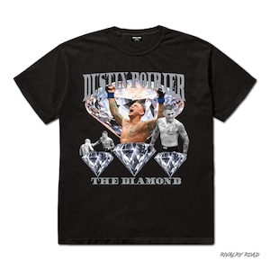 Dustin Poirier, Cotton, Black Short Sleeve T-Shirt, White Short Sleeve T-Shirt