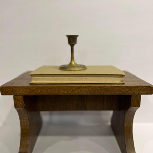 Little Brass Candlestick / MCM Brass Candleholder