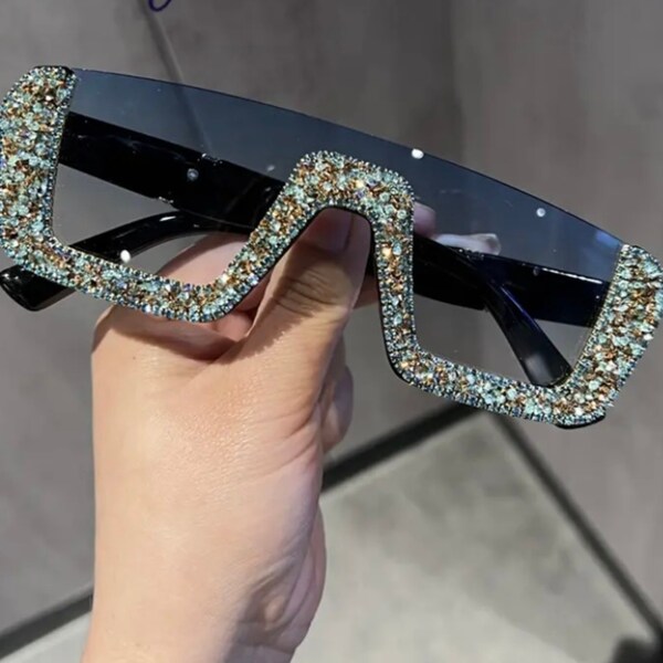 Jeweled Sunglasses Etsy