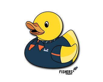 JetBlue Airways Female Flight Attendant 3" Duck Sticker! - Decal - Sticker - Water-resistant- Pilot - Aviation