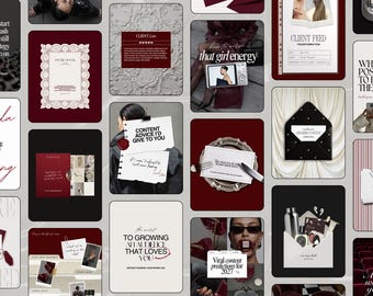 Instagram Coach Templates, Social Media Manager Posts, Digital Marketer Content Creation, Luxury Instagram Story, Carousel Templates Canva