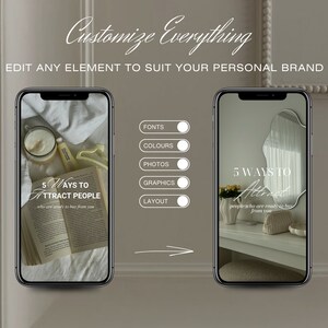 Instagram Reel Covers, Faceless Reels For Instagram, Social Media Coach Reels, Coaching Templates, Light And Airy Instagram, Vanilla Girl