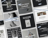 Instagram Social Media Manager Templates, Coaching Instagram Templates Canva, Business Coach Posts, Minimal Instagram, IG Story Templates