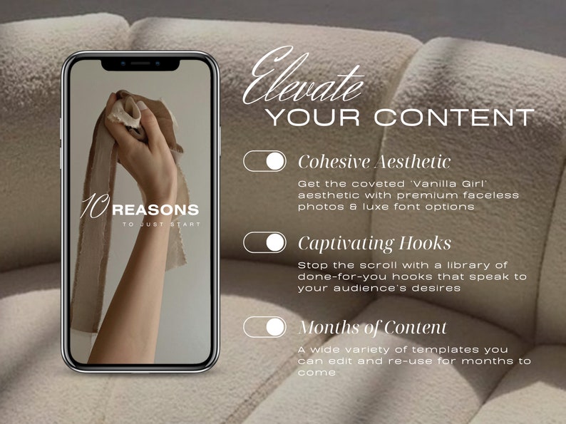 Instagram Reel Covers, Faceless Reels For Instagram, Social Media Coach Reels, Coaching Templates, Light And Airy Instagram, Vanilla Girl