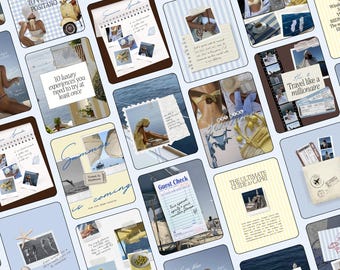Trending Instagram Scrapbook Posts, Bold Instagram Travel, Collage IG Stories, Vacation Instagram, IG Theme Page, La Dolce Vita Aesthetic