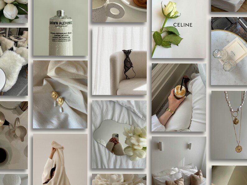 Vanilla Girl Aesthetic Stock Photos Bundle, Luxury Faceless Instagram Photos, MRR Stock Images PLR, Light Airy Instagram, Faceless Reels