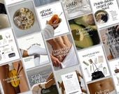 Health & Wellness Instagram Templates Canva, Health Coach Content, Nutrition Posts, Hormone Health, Life Coach, Editorial Aesthetic IG Story