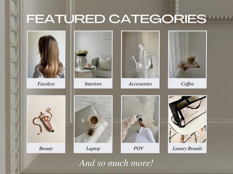 Vanilla Girl Aesthetic Stock Photos Bundle, Luxury Faceless Instagram Photos, MRR Stock Images PLR, Light Airy Instagram, Faceless Reels