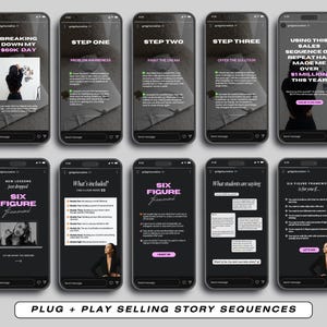 Coaching Instagram Templates Canva, Business Coach Posts, Social Media Coach Instagram, Digital Marketing Instagram Story, Pink Instagram
