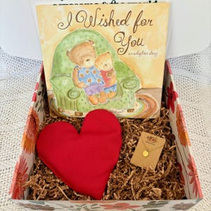 I Wished For You Adoption Journey Gift Box, Adoption Gift, Foster Care Gift, New Adoptive Mom Gift, Foster Mom Gift Set, Step Mom Gift