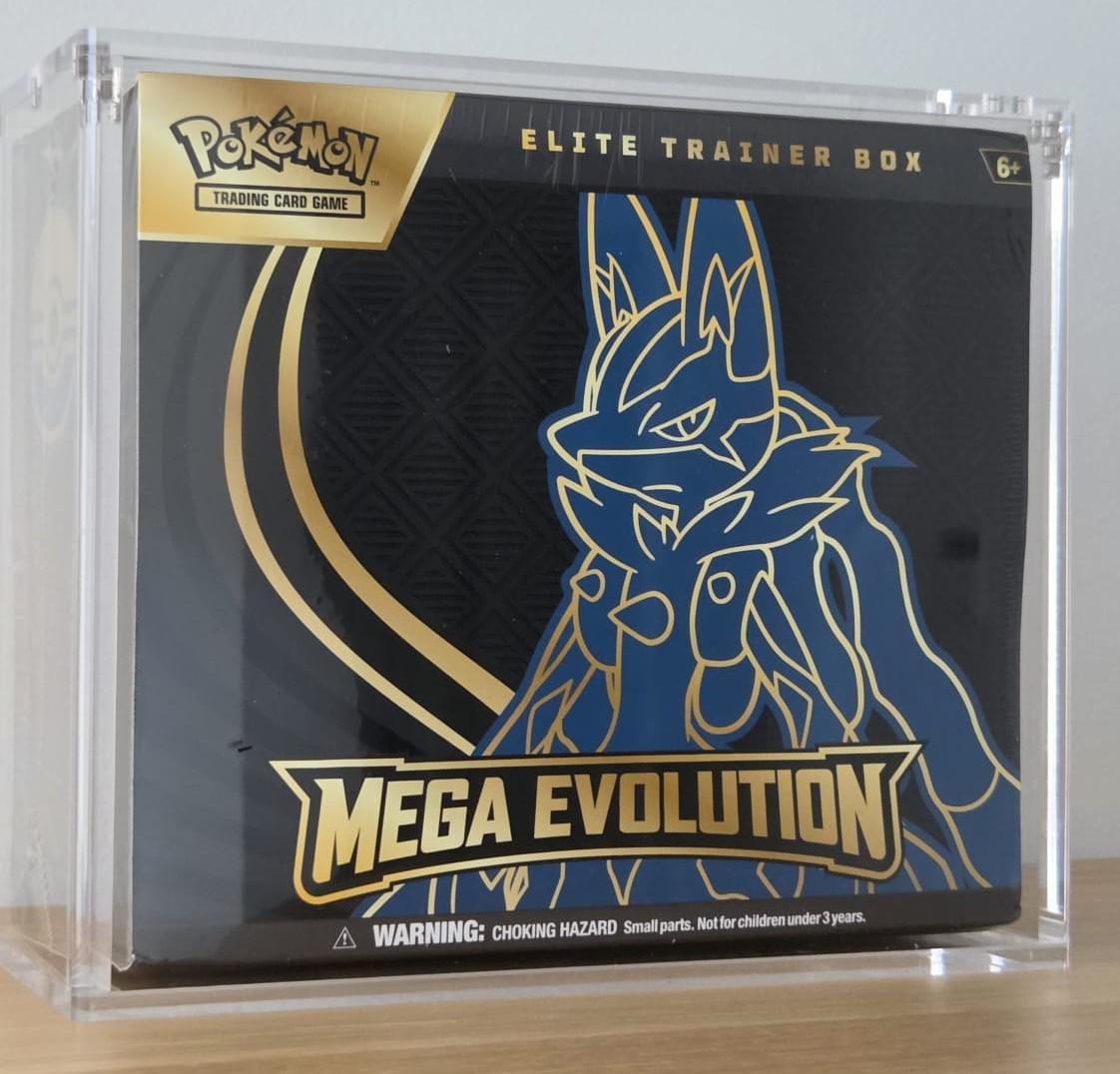 Custodia Acrilica Per Pokemon Elite Trainer Box – Spessore 8mm Con Chiusura Magnetica - Foto 5