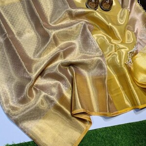 One-Shoulder Brocade Kaftan Set with Zari & Sequin Work - Black main image 1