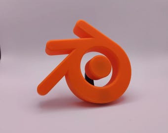 Blender Logo Skulptur (3D Druck)