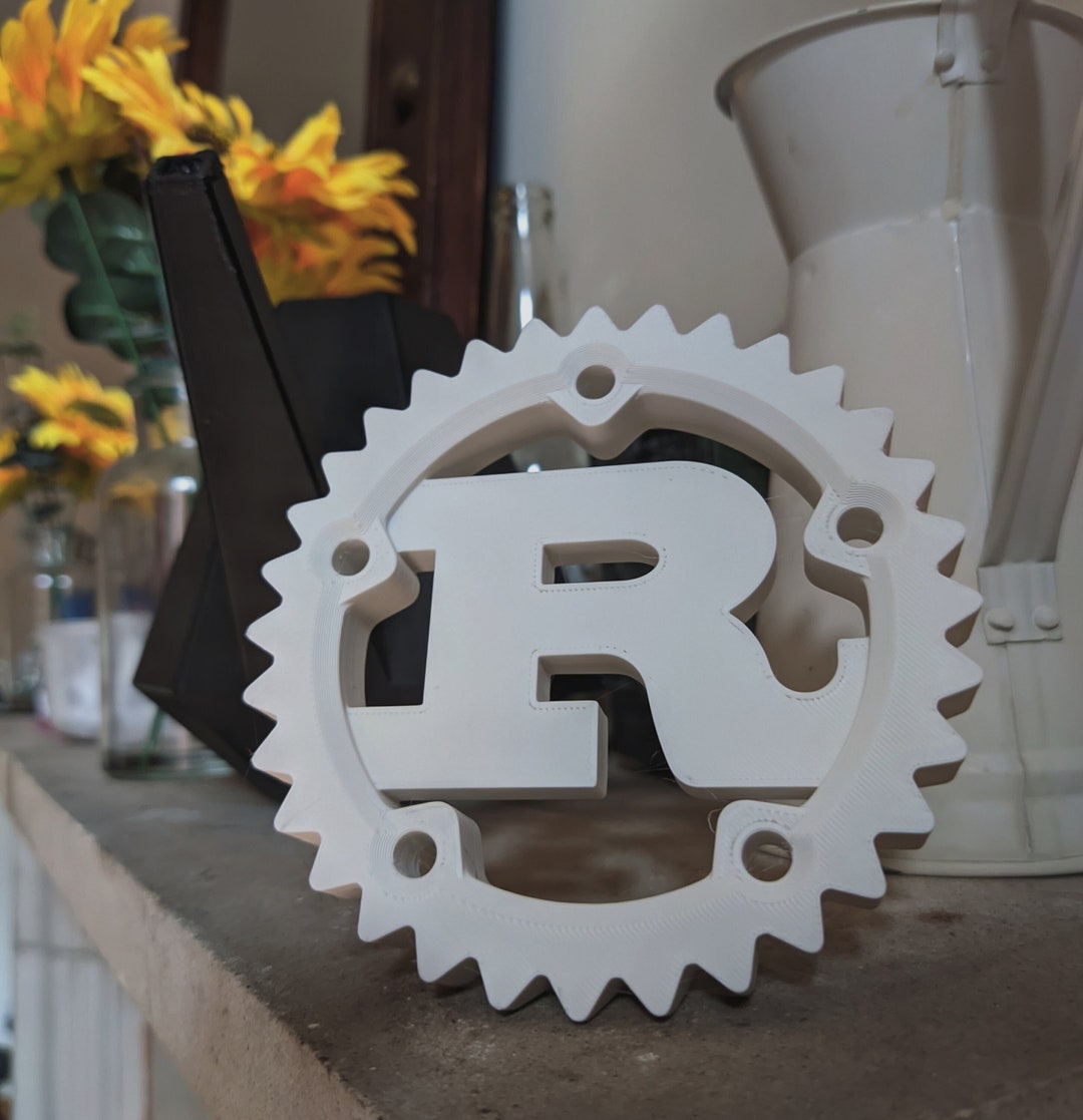 Rust Programming Language Logo - Etsy