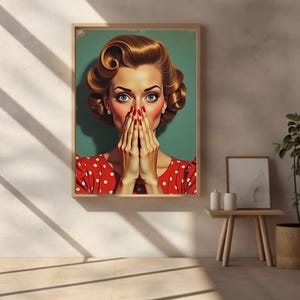Arte de pared vintage divertido para baño, arte de pared divertido, arte de pared para decoración del hogar