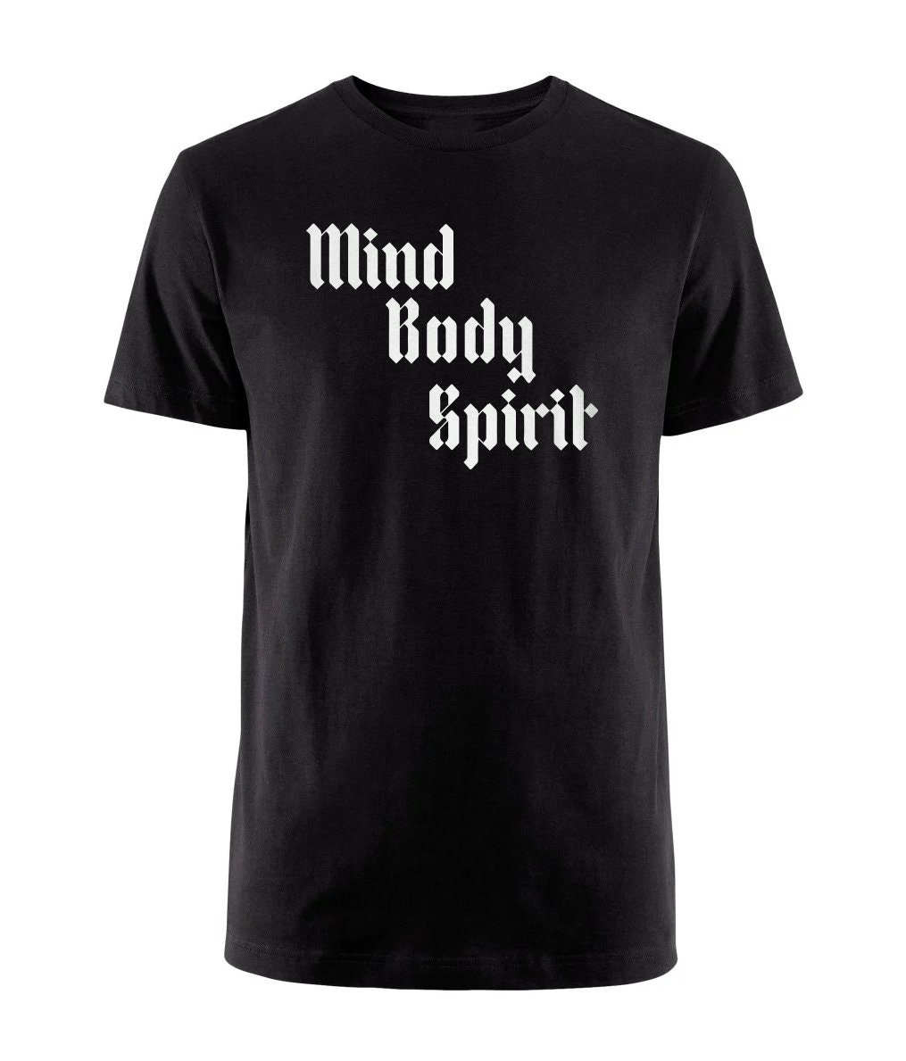MIND SPIRIT BODY L/S TEE sea