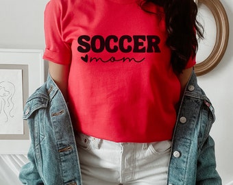 Maglia da calcio, Camicia mamma leopardata, Camicie mamma, Regalo per la festa della mamma, T-shirt regalo mamma, Maglia da calcio donna, Camicia per il giorno della partita, T-shirt mamma calcio, Giornata della partita