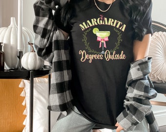 Camiseta Margarita: Regalo para amantes del tequila, camiseta de vacaciones tropicales