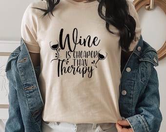 Wijn is goedkoper dan grafisch T-shirt therapie