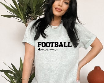 Voetbal moeder shirt voor speldag shirt, voetbal moeder tshirt voor moeder, voetbal moeder T-shirt cadeau voor moeder, voetbal moeder T shirt voetbal moeder Tee