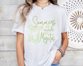 T-shirt Mojito Lovers: Summer Cocktail Club-T-shirt