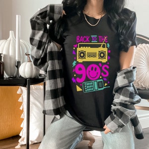 I Love The 90&#39;s Shirt, Girls 90s Party Gift, Boho Besties T-shirt, 90s Nostalgia Tees, Music Lover Shirt, 90s Cassette Shirt, 90s Vibes Tee