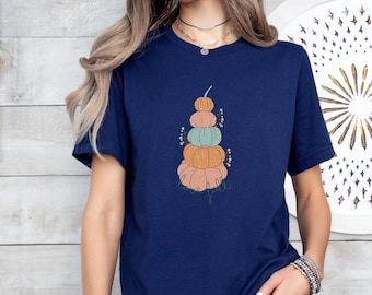 Fall Pumpkin Shirt, Cute Fall Shirt, Thanksgiving Tshirt, Graphic Tee for women, Pumpkin Spice Tee, Teacher Fall Shirt, Autumn Shirt, Fall T