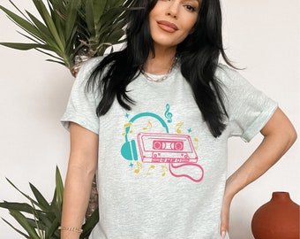90s Cassette Tape T-Shirt: Retro Party Costume