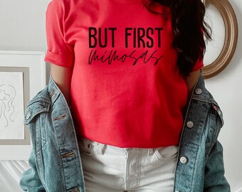 Mimosa Brunch Shirt: Funny Bridal Party Tee