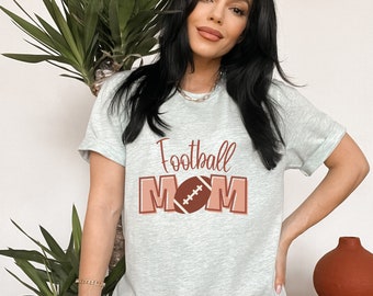 Fußball Mom Tee: Spieltag Shirt, Sport Mama Geschenk