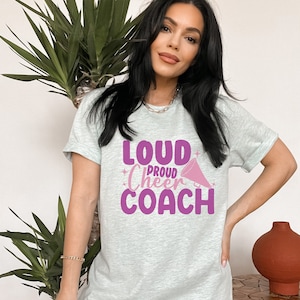 Cheer Coach Shirt, Gift For Coach, Cheer Coach T-Shirt, Coach Shirt, Game Day Tshirt ,Cheer Season,Cheer Squad shirt, Cheer Tees,Cheerleader