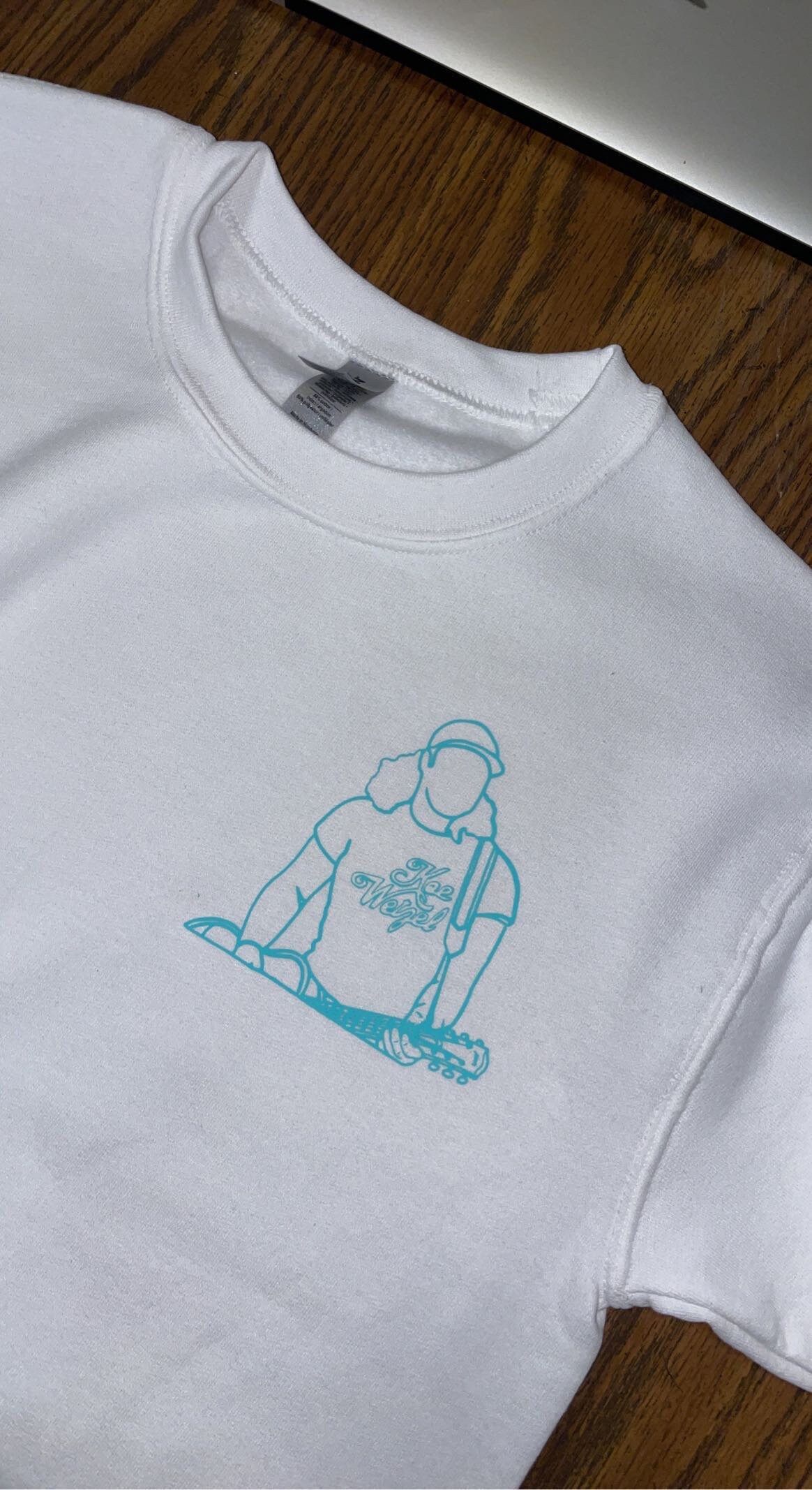 Custom Outline Short-sleeve T-shirt - Etsy