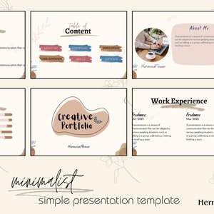 Simple Presentation Templates