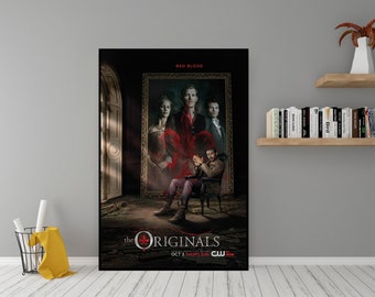 Affiche de la série télévisée The Originals - Art mural en toile de qualité - Poster de film classique à offrir en cadeau - Art mural