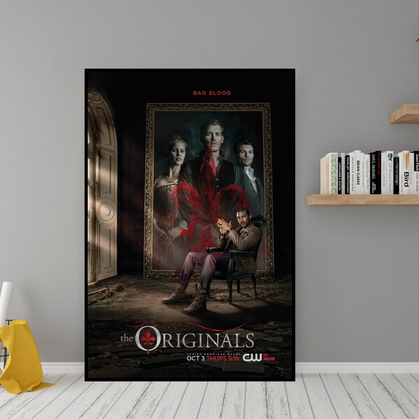 The Originals TV Series Poster - Quality Canvas Wall Art - Classic Movie Poster for Gift - Wall Art