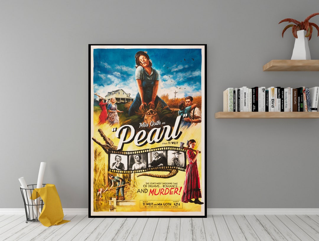 Pearl Movie Poster High Quality Canvas Wall Art Room Decor Etsy