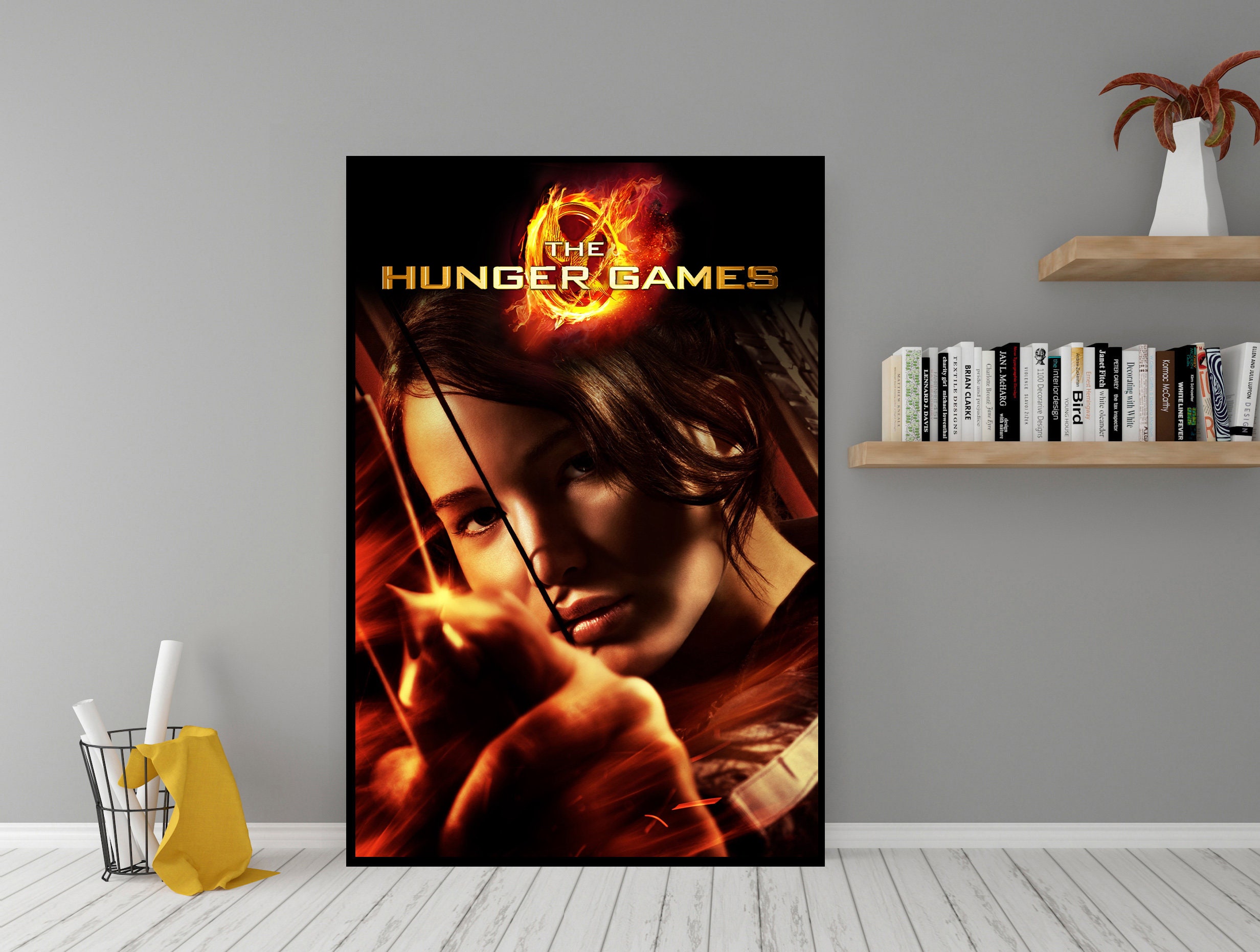 The Hunger Games Movie Poster High Quality Canvas Wall Art Room Decor the Hunger Games Movie ...