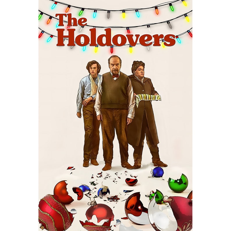 The Holdovers Movie Poster High Quality Canvas Wall Art Room Decor the