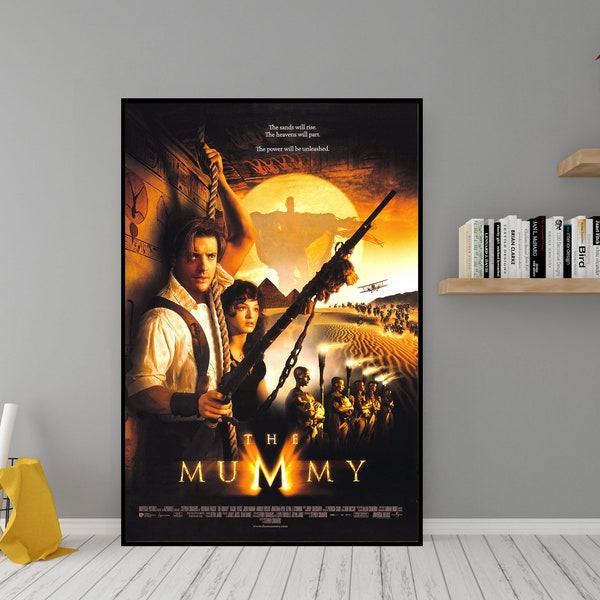 Die Mumie Film Poster - Hochwertige Leinwand Wand Kunst - Zimmer Dekor - Die Mumie (1999) Poster Print für Geschenk