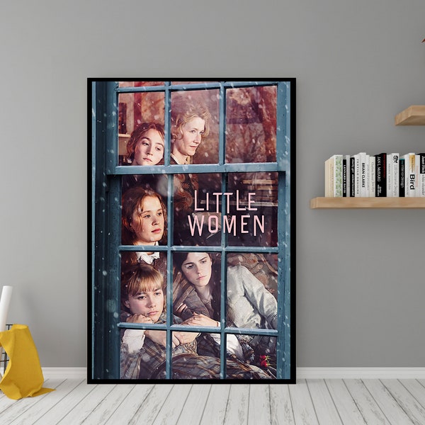 Little Women Movie Poster - High Quality Canvas Wall Art  - Room Decor - Little Women Movie Poster for Gift