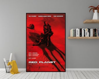 Red Planet Movie Poster - High Quality Canvas Wall Art - Room Decor - Red Planet (2000) Poster for Gift